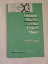 Women's Studies in the United States [Paperback] Stimpson, Catharine R. by null