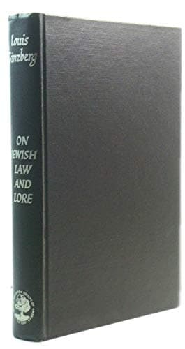 Jewish Law and Lore. by Ginzberg, Louis