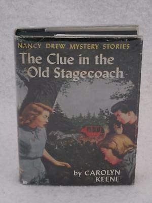 Carolyn Keene THE CLUE IN THE OLD STAGECOACH 1960 Nancy Drew #37 HC/DJ [Hardcover] unknown [Hardcover] by null