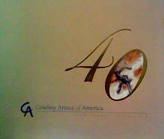 Cowboy Artists of America 40th Annual Exhibition [Paperback] Phoenix Art Museum by null