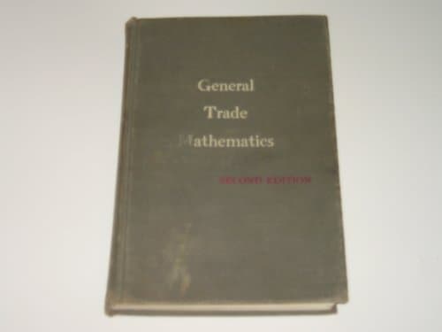 General Trade Mathematics [Hardcover] Edwin Leuven by null