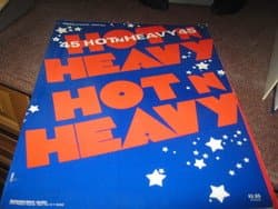 45 Hot N Heavy Piano/Vocal/Guitar 1970s Vintage Songbook [Sheet music] Various by null