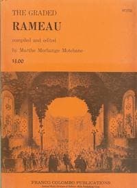 The Graded Rameau, A Collection of Pieces for Keyboard by Jean-Philippe Rameau by Marthe Morhange Motchane