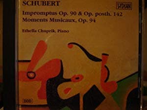 Impromptus [Audio CD] Ethella Chuprik; Franz Schubert and Jeno Simon