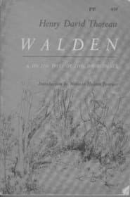 Walden and on the Duty of civil Disobedience [Paperback] henry david thoreau by null