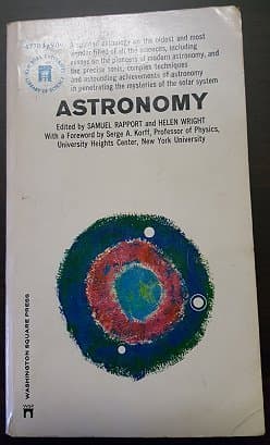 Astronomy [Mass Market Paperback] Samuel Rapport and Helen Wright by null