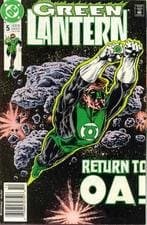 Green Lantern, No. 5, Oct. 1990, Back Again [Unknown Binding] unknown author by null