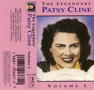 The Legendary Patsy Cline - Volume 1 [Audio Cassette] Patsy Cline by null