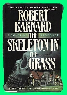 Collectible Robert Barnard SKELETON IN THE GRASS First edition Mystery HC DJ Promo Sheets [Hardcover] Robert Barnard by null