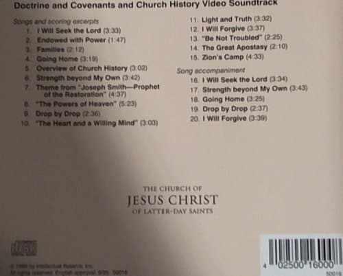 Doctrine and Covenants and Church History Video Soundtrack