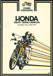 Honda Service- Repair Handbook, 125-350cc Twins, 1964-1972 [Unknown Binding] Brick Price by null