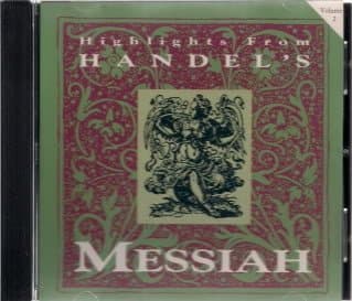 Highlights from Handel's Messiah [Audio CD] Handel; Serge Baudo and The Royal Music College Edinburgh by null