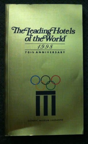 THE LEADING HOTELS OF THE WORLD 1998 (70th Anniversary) [Paperback] Joseph A. Giacoponello by null