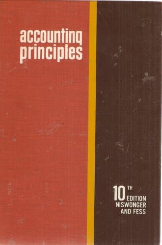Accounting Principles: 10th Edition [Hardcover] C. Rollin; Warren Philip E.; Niswonger by null