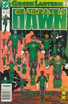 Green Lantern, Emerald Dawn, No. 6, May. 1990, The Dawn [Comic] Gerard Jones and Keith Giffen by null