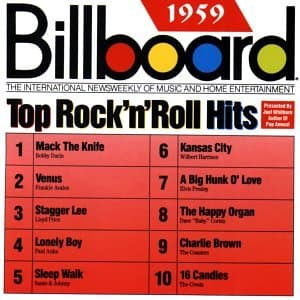 Billboard Top Rock'n'Roll Hits: 1959 [Audio CD] Various Artists