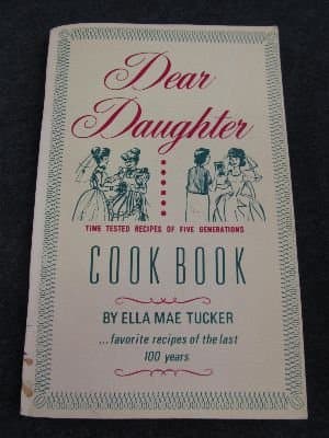 Dear Daughter Cookbook [Paperback] Ella Mae Tucker by null