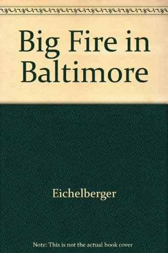 Big fire in Baltimore by Rosa Kohler Eichelberger