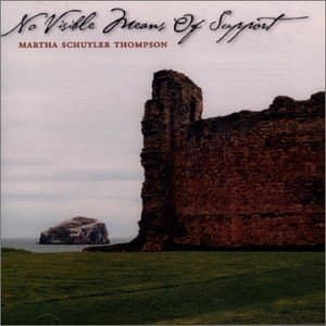No Visible Means of Support [Audio CD] Thompson, Martha Schuyler by null
