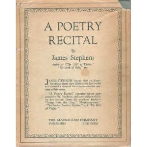 Poetry Recital [Hardcover] STEPHENS, James by null