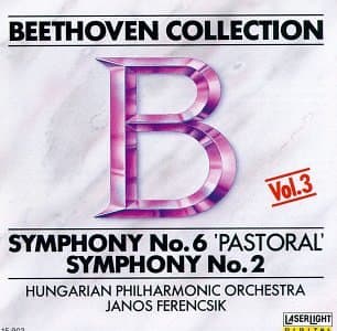 Beethoven: Symphonies Nos. 2 & 6 [Audio CD] Beethoven, Ludwig van; Janos Ferencsik and Hungarian National Philharmonic Orchestra by null