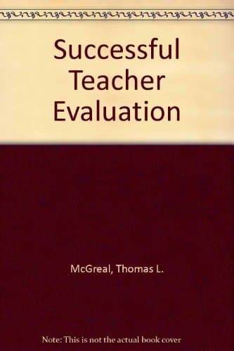 Successful Teacher Evaluation McGreal, Thomas L. by null