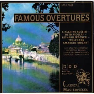 Famous Overtures [Audio CD] various; Alfred Scholz and New Philharmonic Orchestra, London