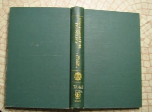High-Temperature Technology [Hardcover] CAMPBELL, I. E. (ed.) by null