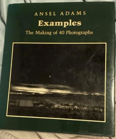 Examples: The Making of Forty Photographs by Ansel and Photography Adams