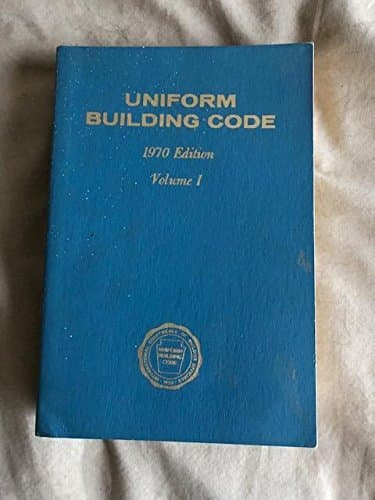 Uniform Building Code 1970 Edition Volume 1 [Paperback] International Conference of Building Officials by null