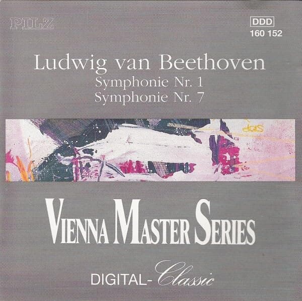 Vienna Master Series: Symphonies Nos. 1 & 7 (Digital-Classic) [Audio CD] Ludwig van Beethoven; Nanut and Radio-Sinfonie-Orchester Ljubjana by null
