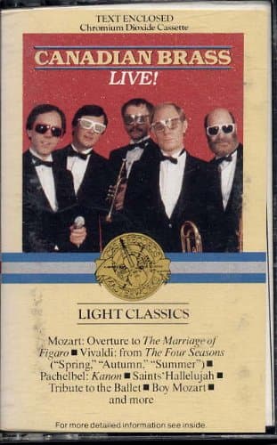 Live [Audio Cassette] Canadian Brass by null