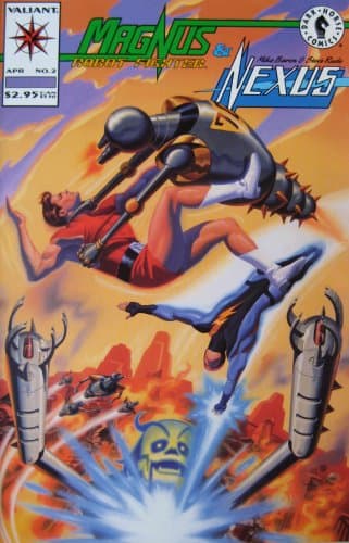 MAGNUS ROBOT FIGHTER/NEXUS, #2 (OF 2), April 1994 [Comic] Steve Rude Paul Autio Mike Baron by null