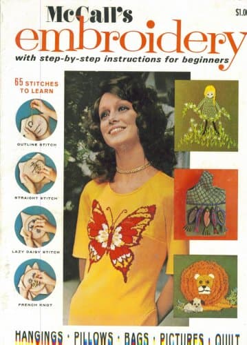 Mccall's Embroidery with Step-by Step Instructions for Beginners [Paperback] McCall's by null