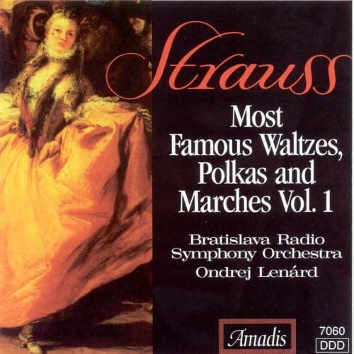 Most Famous Waltzes/Polkas/Mar [Audio CD] LEN�RD,ONDREJ; CSR SYMPHONY ORCHESTRA,BRATISLAVA by null