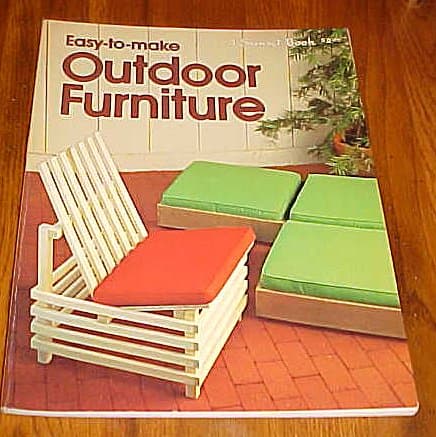 Sunset Easy-to-Make Outdoor Furniture [Paperback] Sunset by null