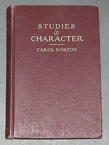 Studies in Character [Hardcover] Carol Norton by null