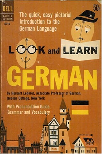 Look and Learn German [Paperback] Lederer, Herbert by null