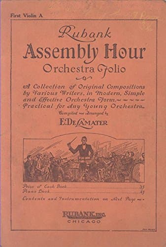 Rubank Assembly Hour Orchestra Folio (First Viulin A) [Paperback] E. DeLamater by null