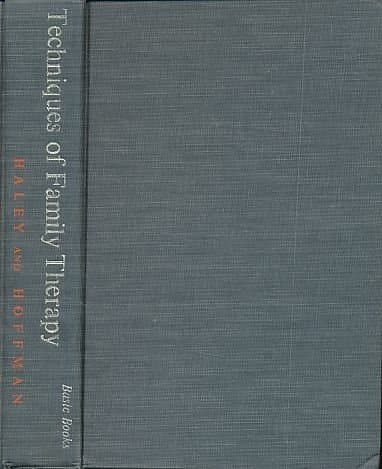Techniques of Family Therapy [Hardcover] Haley, Jay and Hoffman, Lynn by null