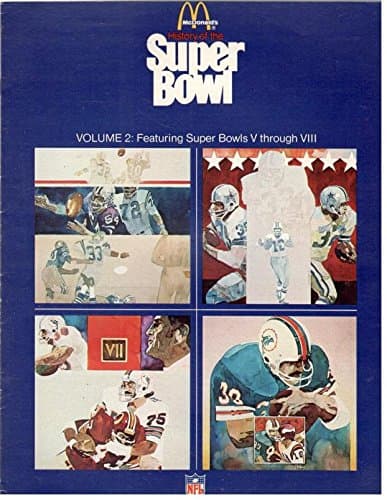 McDonald's History of the Super Bowl Magazine Volume 2 [Single Issue Magazine] Various by null