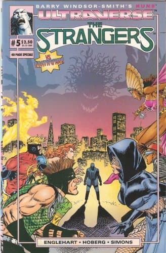 Ultraverse: The Strangers #5 October 1993 [Comic] Steve Englehart by null
