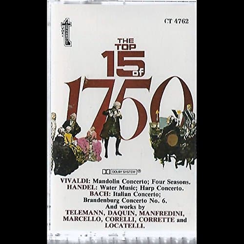Various: The Top 15 Of 1750 Cassette NM USA Vox CT 4762 [Audio Cassette] by null