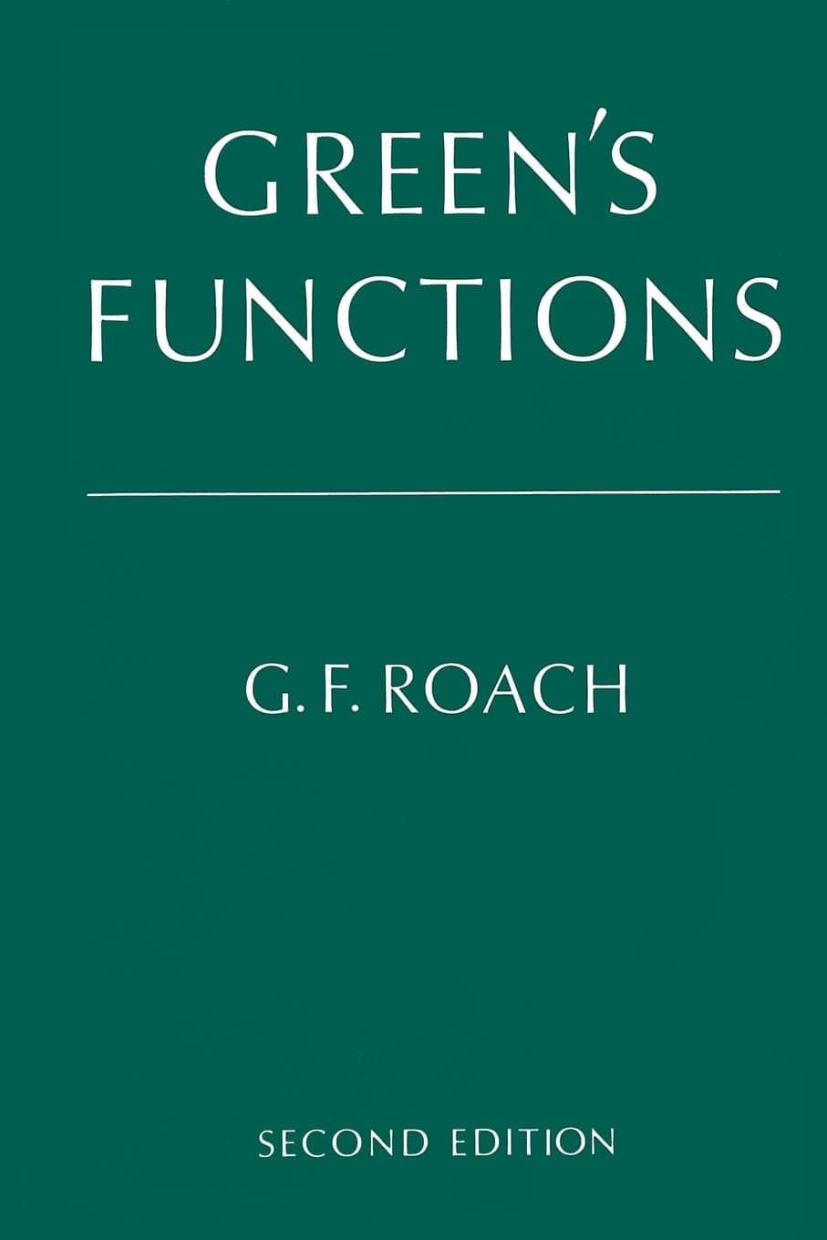 Green's Functions [Paperback] Roach, G. F. by null