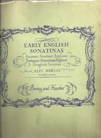 Early English Sonatinas (Piano Solo) [Sheet music] Alec Rowley by null