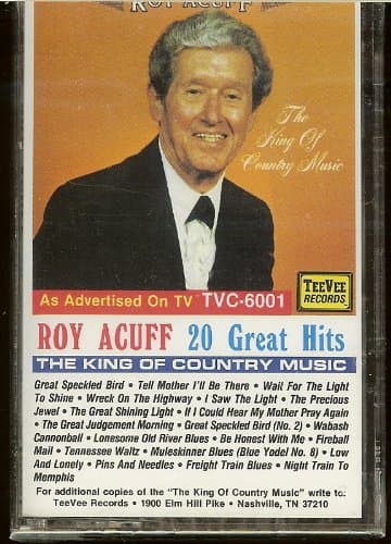 Roy Acuff: 20 Great Hits [Audio Cassette] Acuff, Roy