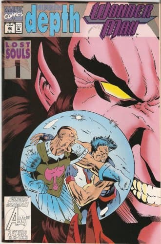 Wonder Man #22 (Hidden Depth: Lost Souls) June 1993 [Comic] Gerard Jones