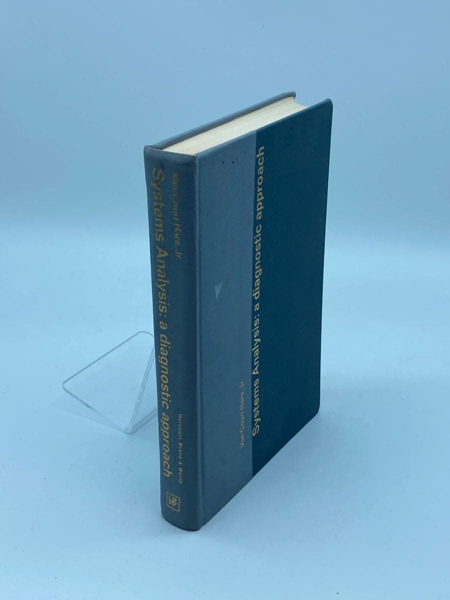 Systems analysis, a diagnostic approach Hare, Van Court by null