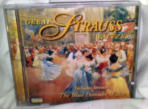 Great Strauss Waltzes [Audio CD] Strauss, Johann II [Junior]; Strauss, Johann I [Senior]; Joseph Francek and Vienna Johann Strauss Orchestra by null