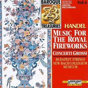 Handel: Music for the Royal Fireworks [Audio CD] Handel, George Frederick; Max Pommer; New Leipzig Bach Collegium Musicum; Budapest Strings; Wind Ensemble and New Bach Collegium Musicum Leipzig by null
